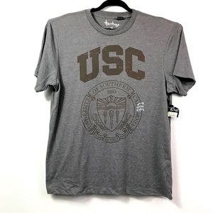 Heritage USD Heathered Gray Men’s Short Sleeve Top